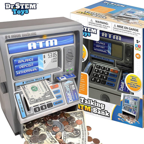 Dr. Stem Toys Talking ATM Bank