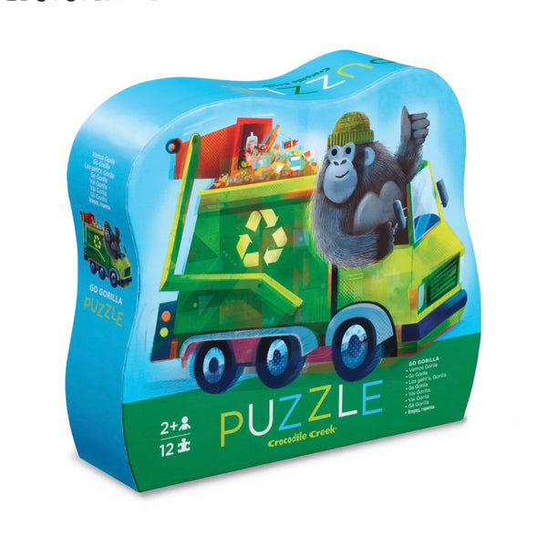Crocodile Creek 12pc Mini Puzzles – Two Kids and A Dog