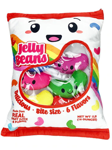 Bewaltz Jelly Bean Pillow with Mini Jelly Beans
