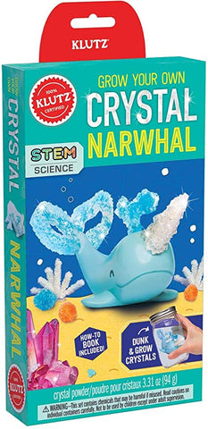 Klutz Grow Your Own Crystal Narwhal