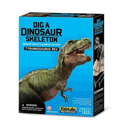 4M Kidz Lab Dig A Dinosaur Skeleton: T-Rex