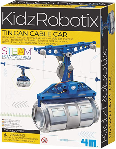 4M KidzRobotix. Tin Can Cable Car