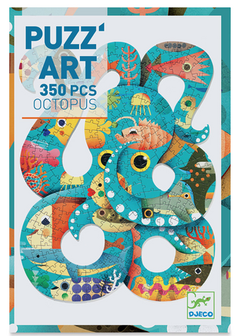 Djeco PUZZ ART octopus 350 piece puzzle