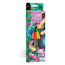 Eeboo 6 Double-Sided Jumbo Pencils