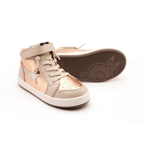 Old Sole #1007 Team-Star - Gris/ Copper/ Glam Argent