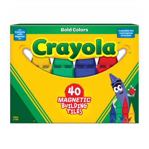 Create-on Crayola Magnetic Building Tiles