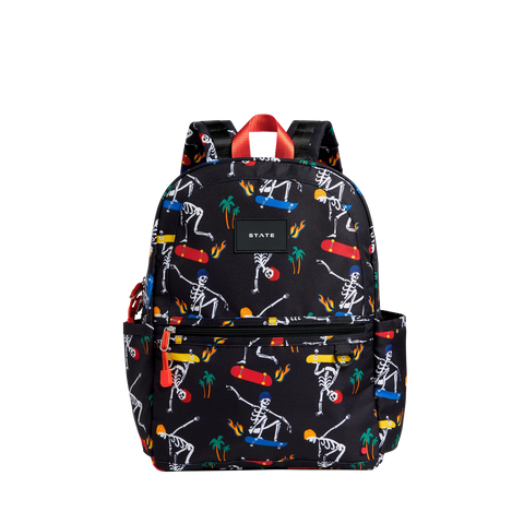 State Bag Kane Kids Large Double Pocket- Skeleton Skate