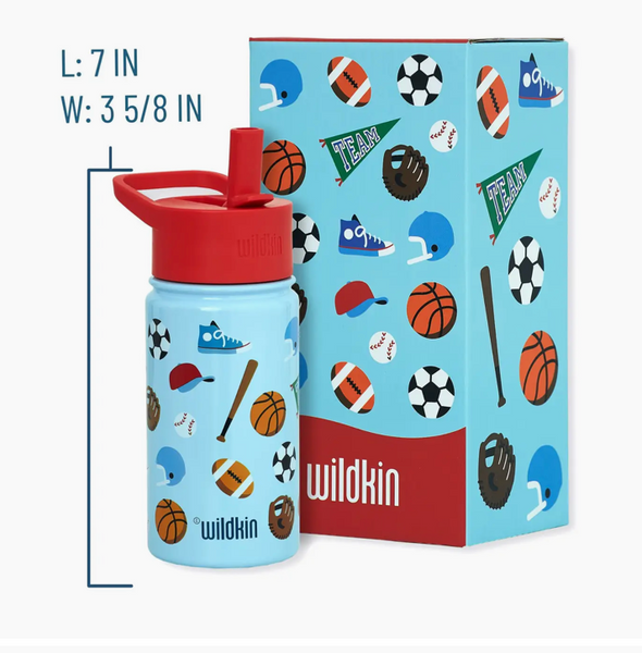 Wildkin stainless  sports steel water bootle