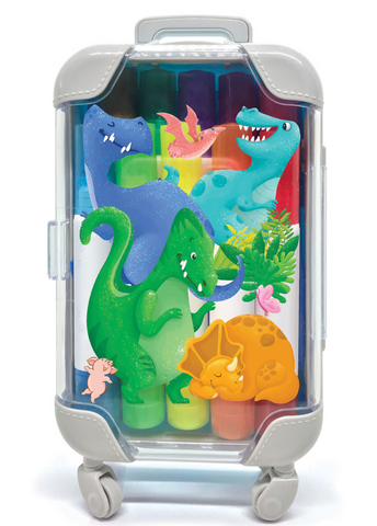 The piggy story  Stamp n Color Markers- Dinosaur World
