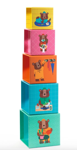 Djeco Topanihouse stack + animals