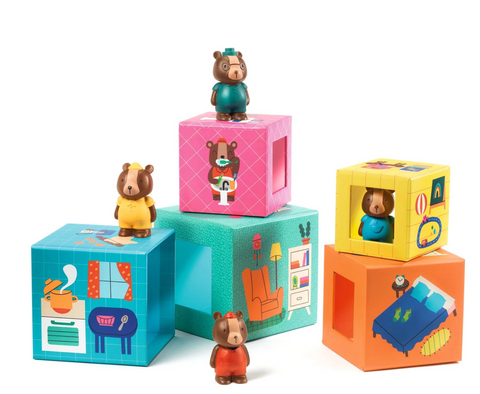 Djeco Topanihouse stack + animals