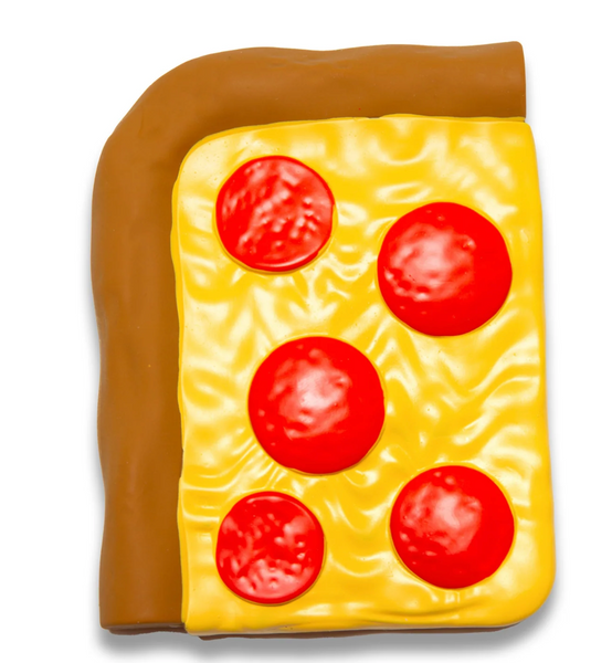 Cameron's corner  pepperoni slice  baby teether