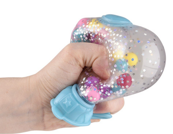 Squeezy Bead Gumball Machine 3.5"