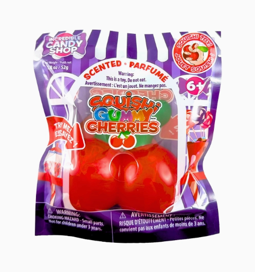 Squishy cherry SCENTED ships after March 5