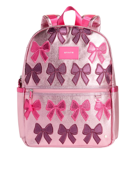 State bags KANE metallic bow