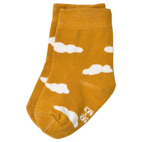 Melton Cloud Socks Yellow