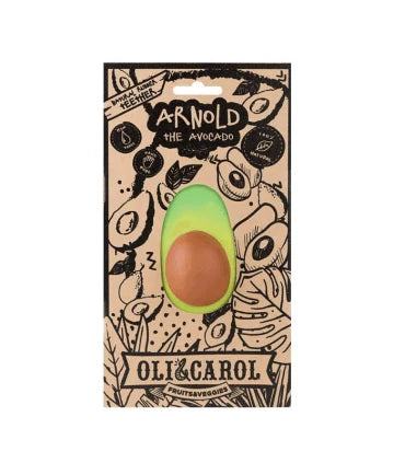 Oli & Carol Teether & Bath Toy: Arnold The Avocado