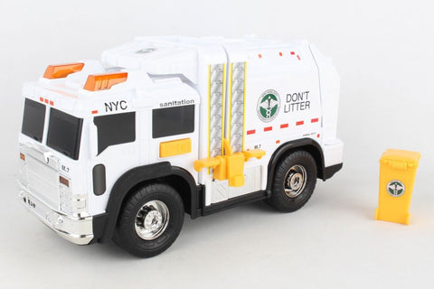 Daron NYC Sanitation Garbage Truck With Lights and Sound