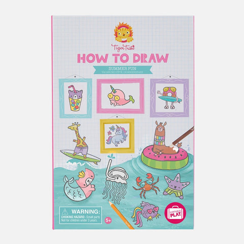 Tiger Tribe How To Draw- Summer Fun