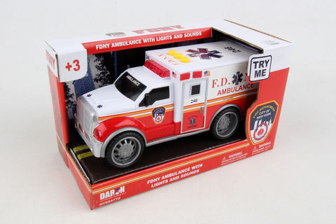 Daron FDNY Ambulance with Lights and Sounds