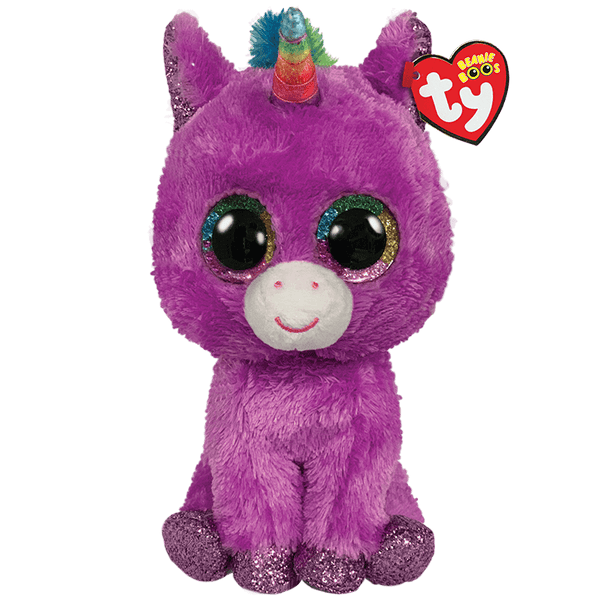 TY Rosette Medium- Purple Unicorn