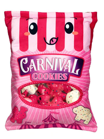 Bewaltz Carnival Cookies Pillow with Mini Cookie Plush