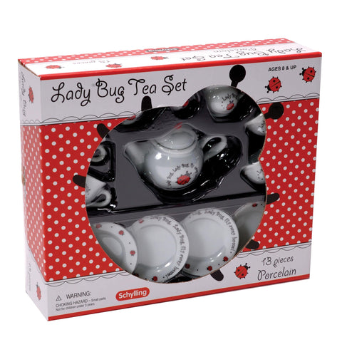 Schylling Lady Bug Tea Set