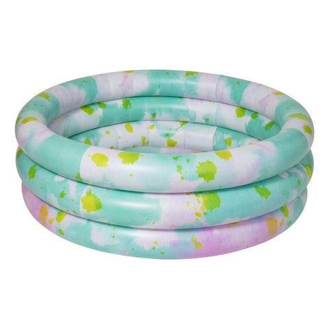 SunnyLife Inflatable Backyard Pool Tie Dye