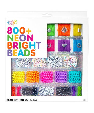 Fashion Angels 800+ Neon Bright Bead Kit