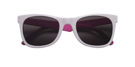 Teeny Tiny Optics Toddlers Pink/White Sunglasses