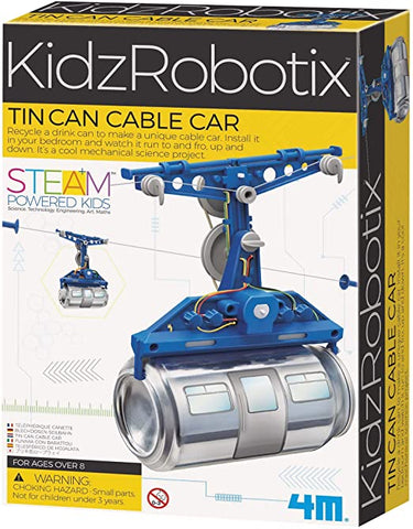 4M KidzRobotix. Tin Can Cable Car