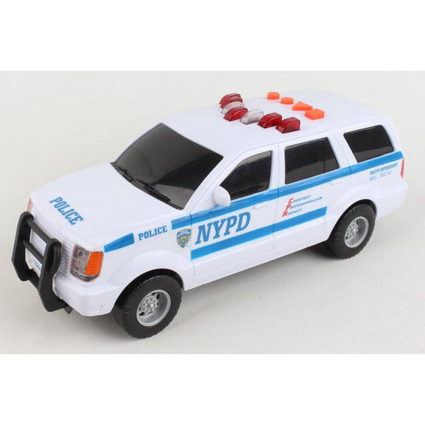 Daron NYPD Motorized Police SUV Vehicle with Lights and Sound Action
