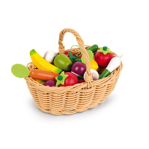 Janod Fruits & Vegetables 24 Pieces