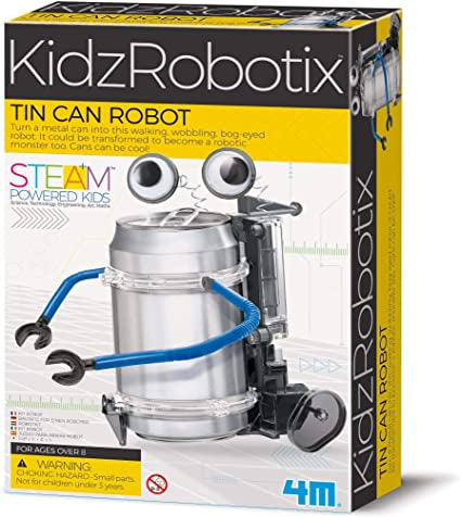 4M Kidz Robotix Tin Can Robot