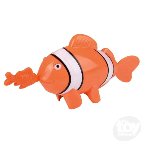 Pull-String Clown Fish Tub Toy