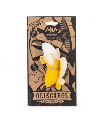 Oli & Carol Teether & Bath Toy: Ana Banana