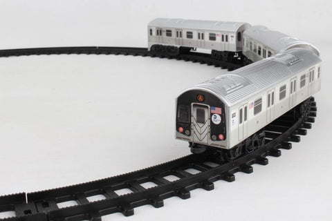 Daron MTA 3 Piece Train Set W/ Track