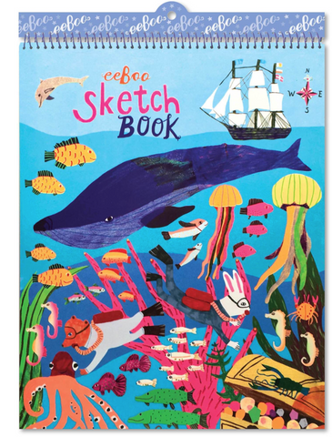 eeboo OCEAN sketchbook