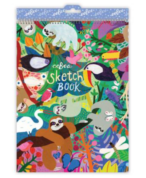 eeboo sloths sketchbook