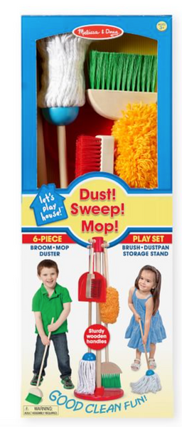 Melissa and Doug Dust, sweep & Mop Set