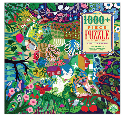eeboo Bountiful garden 1000 piece puzzle